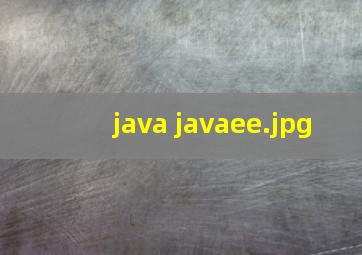 java javaee